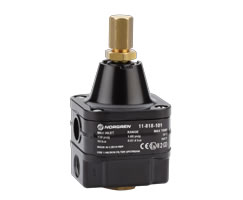 11-818-101, 11-818 Series precision pressure regulator, G1/4, 0.07-4 bar, without gauge