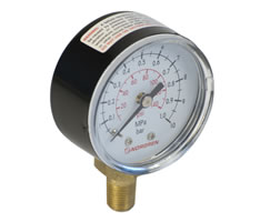 18-015-027, Gauge, R1/8 thread, 0 to 10 bar