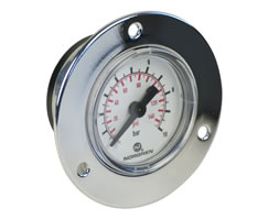 18-015-877, Gauge, G1/8A thread, 0 to 10 bar