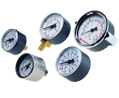 18-015-201, Gauge, 1/8" NPT thread, 0 to 2 bar