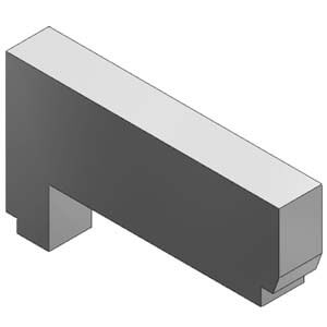 VVQ1000-10A-1, VQC, VVQ1000-10A-1, Blanking Plate Assembly, Base Mounted