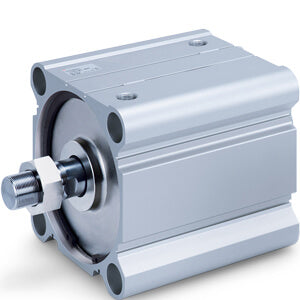 CQ2B200TF-75DCZ, CQ2-Z, C(D)Q2, Compact Cylinder, Double Acting, Single Rod, Large Bore w/Auto Switch Mounting Groove