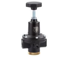20AG-X8G-PH102, 20AG Series high flow pressure regulator, G1, 0.2-8 bar, without gauge