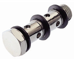 20B000028Z, Pneufit 10 Push-in fitting, Non-regulating stacking, Banjo bolt, Double, G1/4
