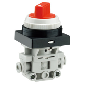 VM131F-04-00, VM100F, VM100F, 100 Series 2/3 Port Mechanical Valve w/One-touch Fitting