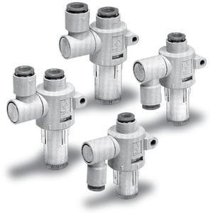 ZFB100-06, ZFB, ZFB, Air Suction Filter w/One-touch Fittings