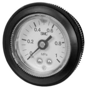G46-2-02, G, G(A)46, Pressure Gauge, w/Limit Indicator & Cover Ring Assy (O.D. 42)