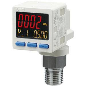 ISE20C-T-F02L-W, ISE20, ISE20C(H), High-Precision, Digital Pressure Switch for General Fluids
