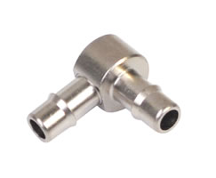 5204P0100, Barb fittings, Union elbow, 1/8" Barb