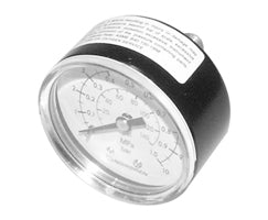 18-015-989, Gauge, R1/8 thread, 0 to 10 bar