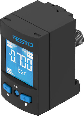 SPAU-P10R-T-N18M-L-PNLK-PNVBA-M8D Pressure sensor