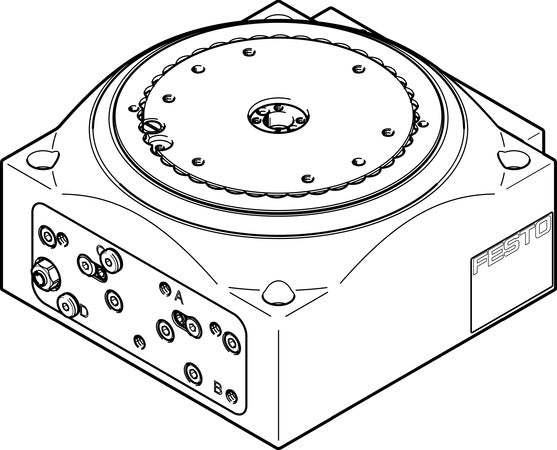 DHTG-90-3-A Rotary indexing table