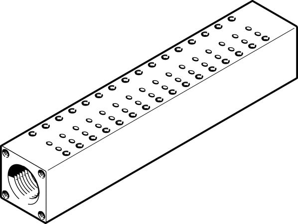 MHJ9-P16 Manifold rail