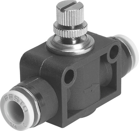GR-QB-5/32-U One-way flow control valve