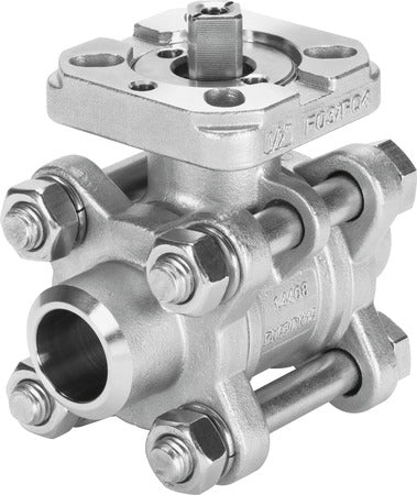 VZBA-11/4"-WW-63-T-22-F0405-V4V4T Ball valve