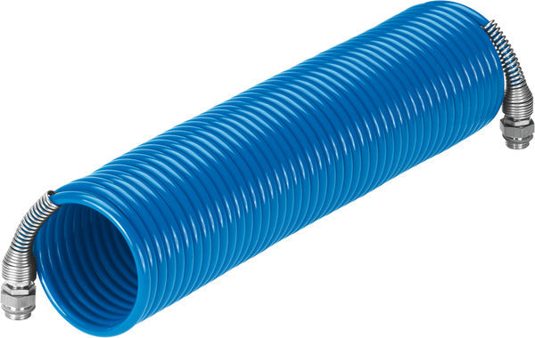 PPS-6-15-1/4-BL Spiral plastic tubing