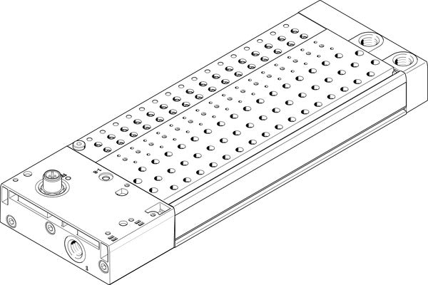 VABM-C8-12E-G14-24-PT-L Manifold rail