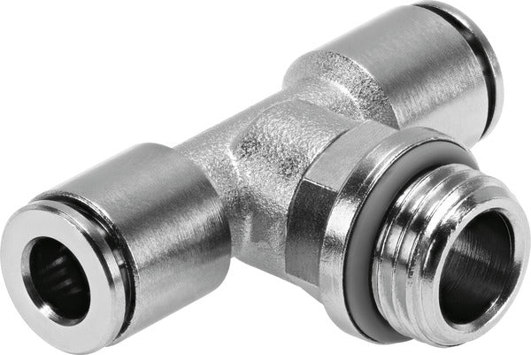 NPQH-T-G38-Q8-P10 Push-in T-fitting