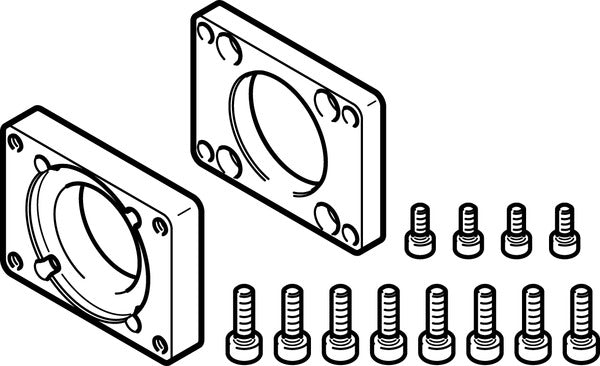 EAMF-A-28B-28A Motor flange