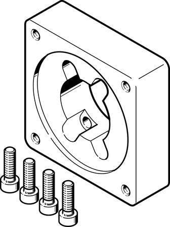 EAMF-A-38D-87A Motor flange