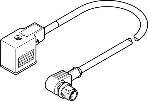 NEBV-B2W3F-P-K-0.3-N-M12W3 Connecting cable