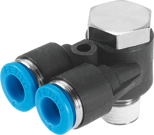 QSYLV-3/8-10 Push-in Y-fitting