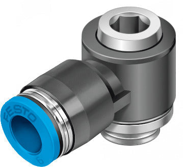 QSLV-G1/8-6-I Push-in L-fitting