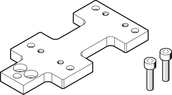 DAMF-25-FKP Adapter plate