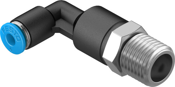 QSLL-1/4-4 Push-in L-fitting, long
