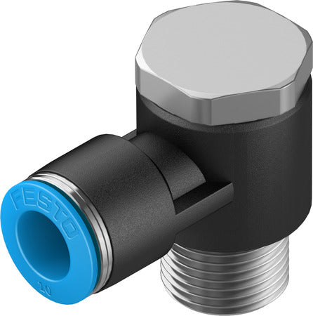 QSLV-3/8-10 Push-in L-fitting