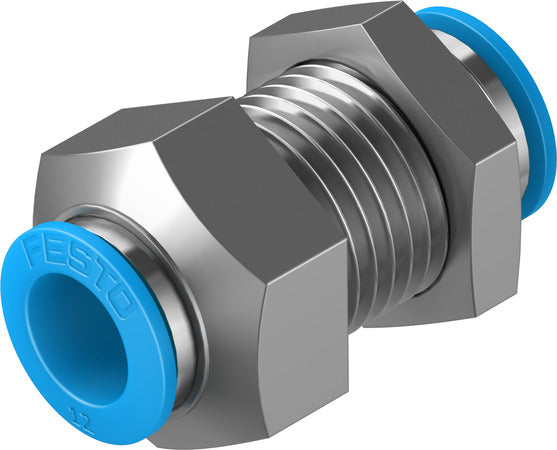 QSS-12-F Push-in bulkhead connector