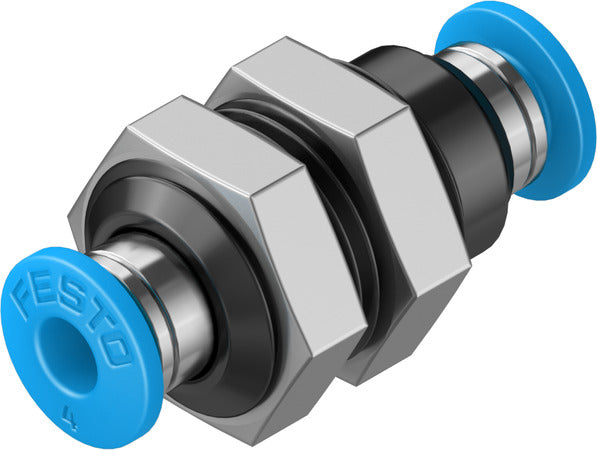 QSS-4-100 Push-in bulkhead connector