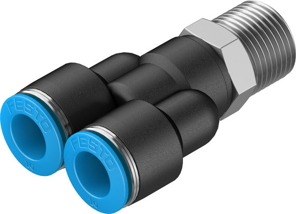QSY-3/8-10 Push-in Y-fitting