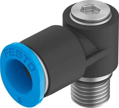 QSMLV-M7-6-I Push-in L-fitting