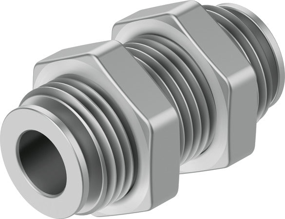 NPQM-H-Q8-E-P10 Push-in bulkhead connector