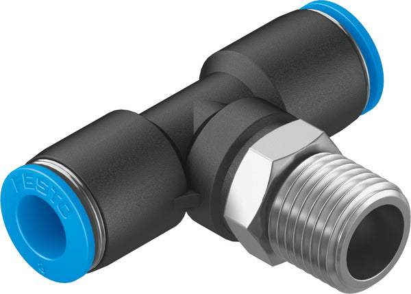 QST-1/4-8 Push-in T-fitting