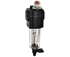 L72M-3AP-QTN, Excelon micro fog lubricator, 3/8" PTF, Plastic bowl with manual drain