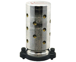 ML008F, 1" NPT ported zinc muffler
