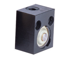 M/50112/4, Clamping single acting cylinder, 12mm diameter, 4mm stroke