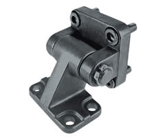 QM/8125/24, L - Rear Hinge Mounting, 125mm bore