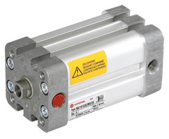 RA/191063/M/25, ISO compact single acting cylinder, 63mm diameter, 25mm stroke