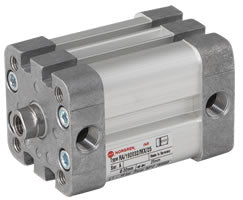 RA/192040/MX/20, ISO compact double acting cylinder, 40mm diameter, 20mm stroke