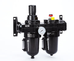 BL68-825, Olympian Plus combination unit (FRL), G1, manual drain, 40µm filter element, without shut-off valve