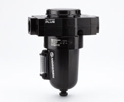 F68C-4GN-MR0, Olympian Plus oil removal filter, G1/2, Manual drain, 0.01µm filter element