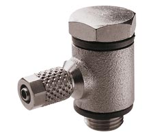 24A510605, Push-on tube fittings, Assembly, Elbow banjo, 6/4, M5