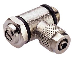 24K510628, Push-on tube fittings, Regulator, Banjo, 6/4, G1/4