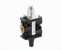 03040002, Super X 3/2 mechanical valve, Plunger/Spring, G1/8