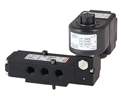 9710296000000000, Indirect solenoid actuated spool valve with NAMUR Interface