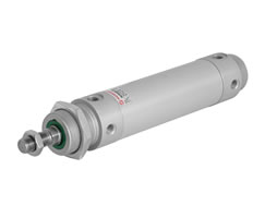 RM/55451/M/300, Roundline double acting cylinder, 50mm diameter, 300mm stroke