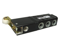 X3046302, Super X 5/2 mechanical valve, Sensitive roller/Spring, G1/8